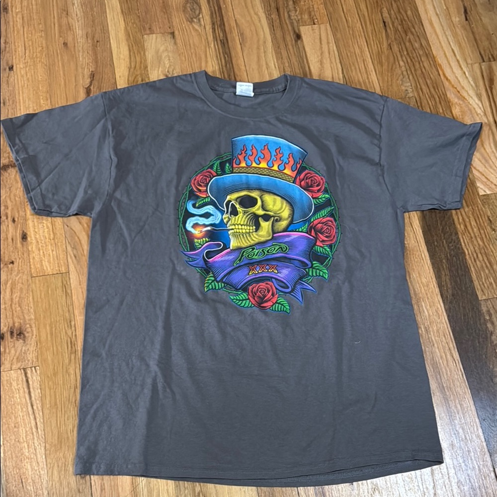 Poison Concert Shirt 80s Hair Metal Band Tee Bret Michaels Tour